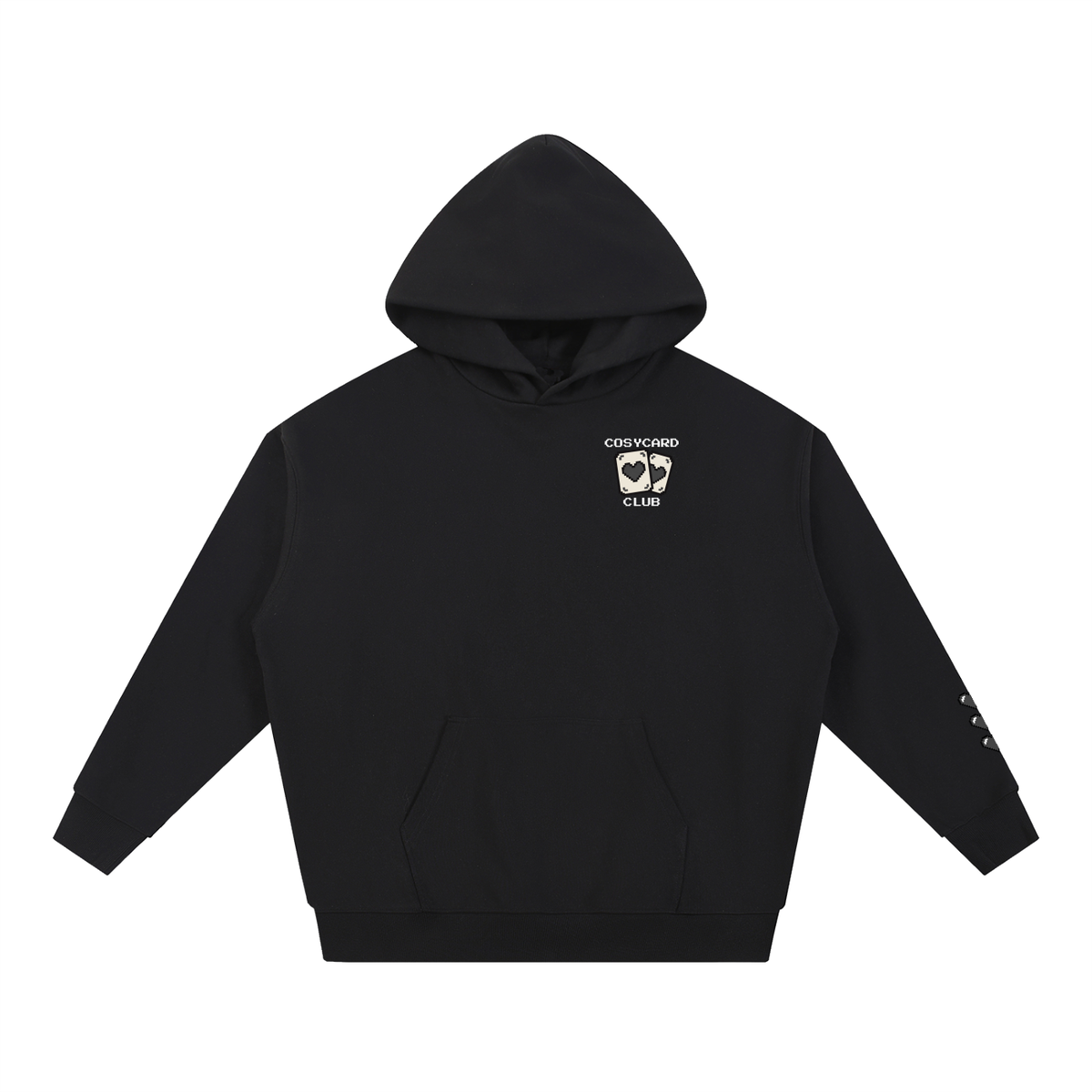 Cosy Card Club - Hoodie (Black)