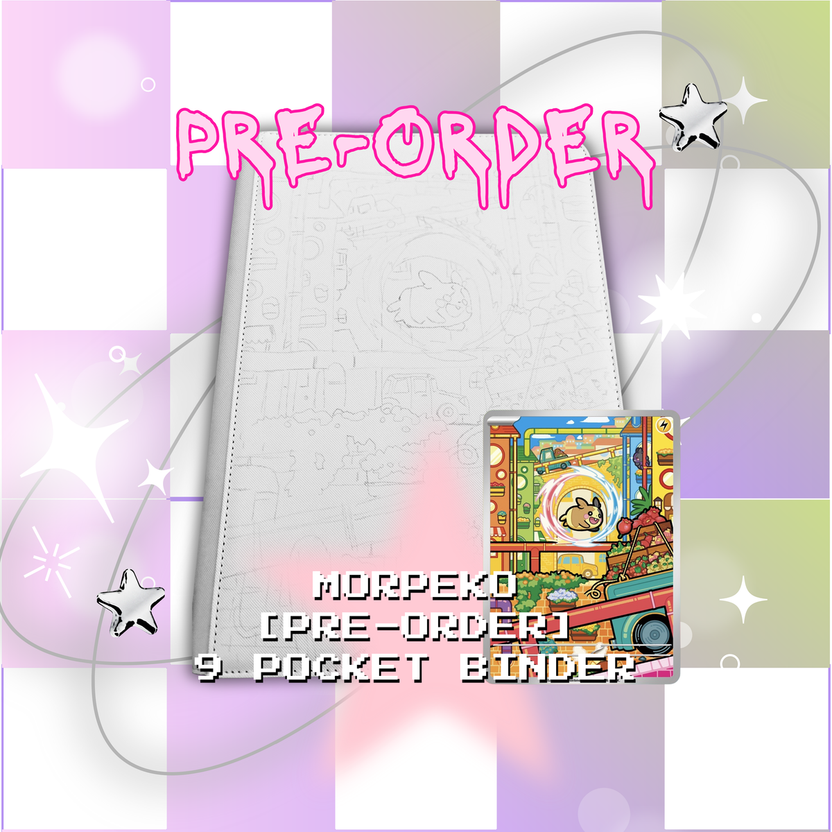 [PRE-ORDER] Morpeko white binder