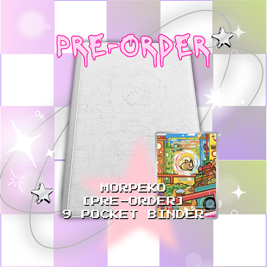 [PRE-ORDER] Morpeko white binder