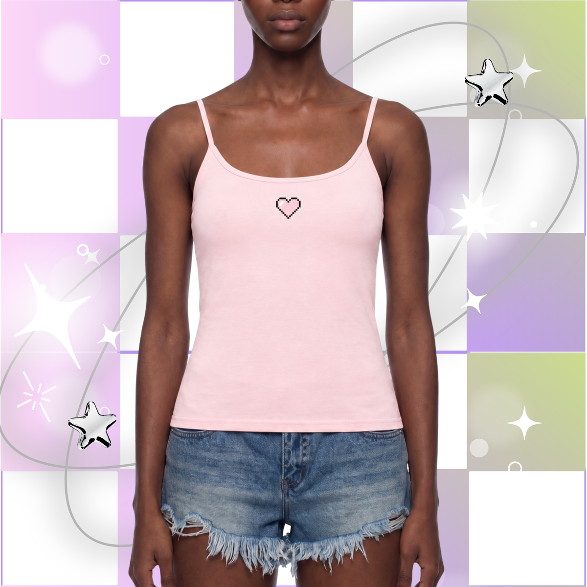 Pixel Heart - Tank Top