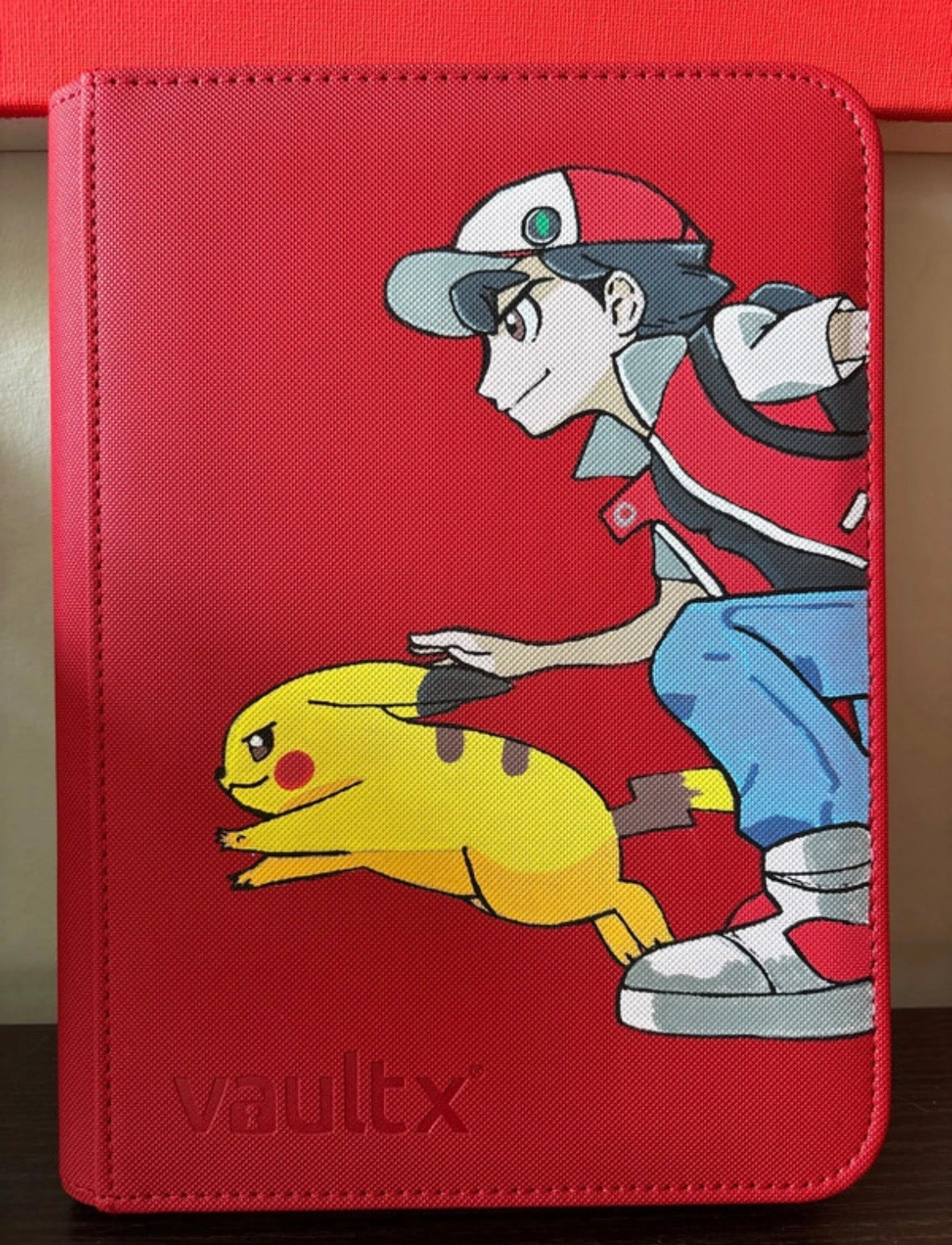Hand-painted custom trading card binder 03